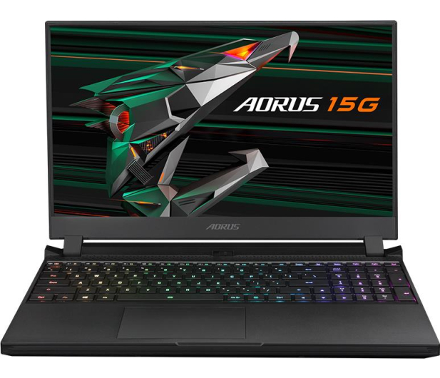 Gigabyte AORUS 15G i7-10870H/32GB/512/Win10 RTX3070Q - 623192 - zdjęcie 3